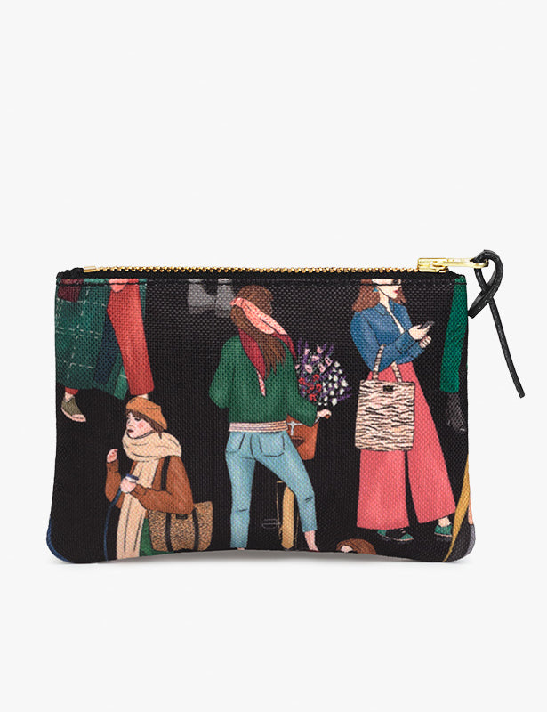 New York in Spring Pouch Clutch