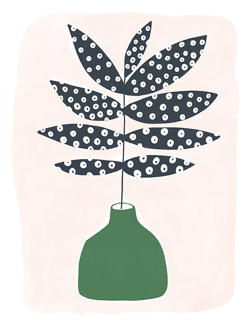 Green Vase Print