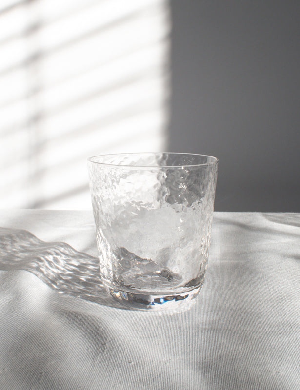 Small Textured Drinking Glass