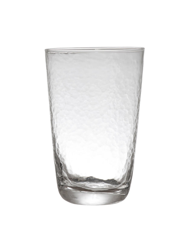 Large Textured Drinking Glass
