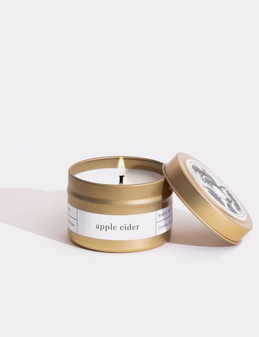 Gold Tin Travel Candle